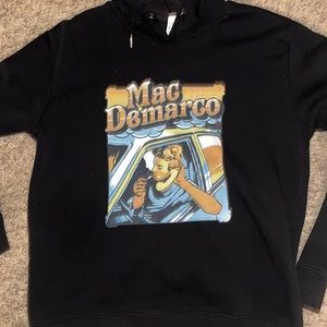 MAC DEMARCO BLACK HOODIE